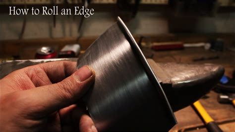 how to roll an edge on sheet metal|metal magic how to roll.